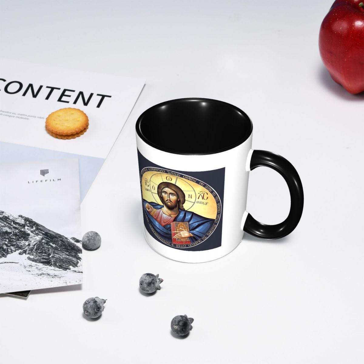 Mug Ikon Ortodoks Kristus Pant - Coffee Tea Icon ulasan dan harga