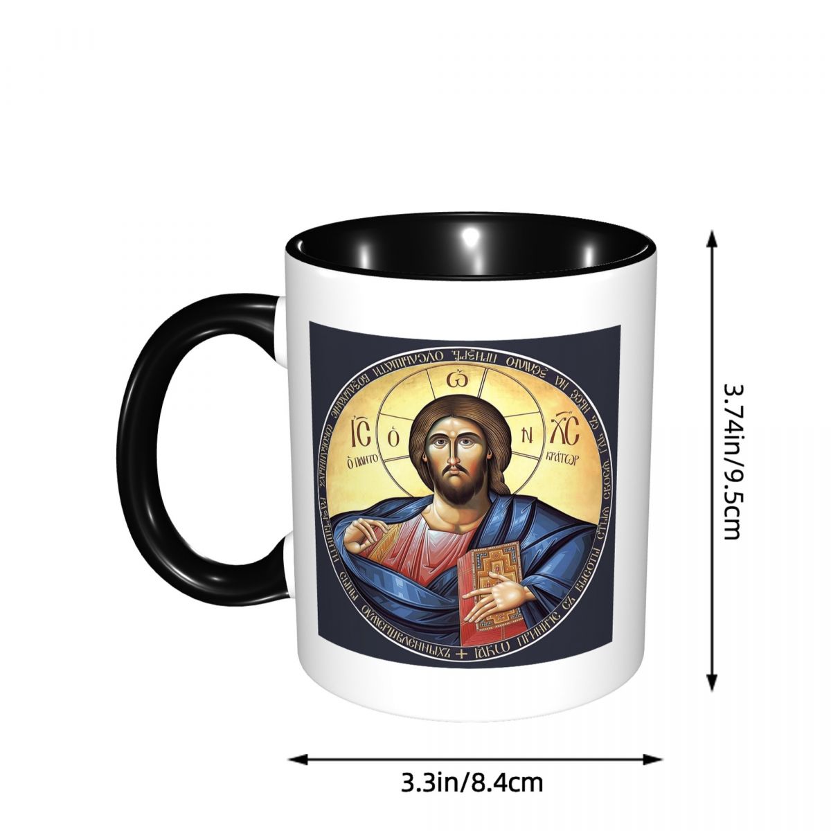 Mug Ikon Ortodoks Kristus Pant - Coffee Tea Icon ulasan dan harga