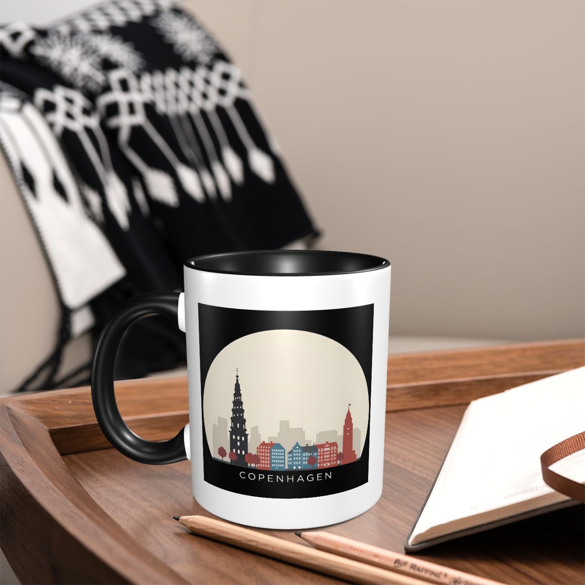 Mug Ikon Perjalanan Kopenhagen - Coffee Tea Icon ulasan dan harga