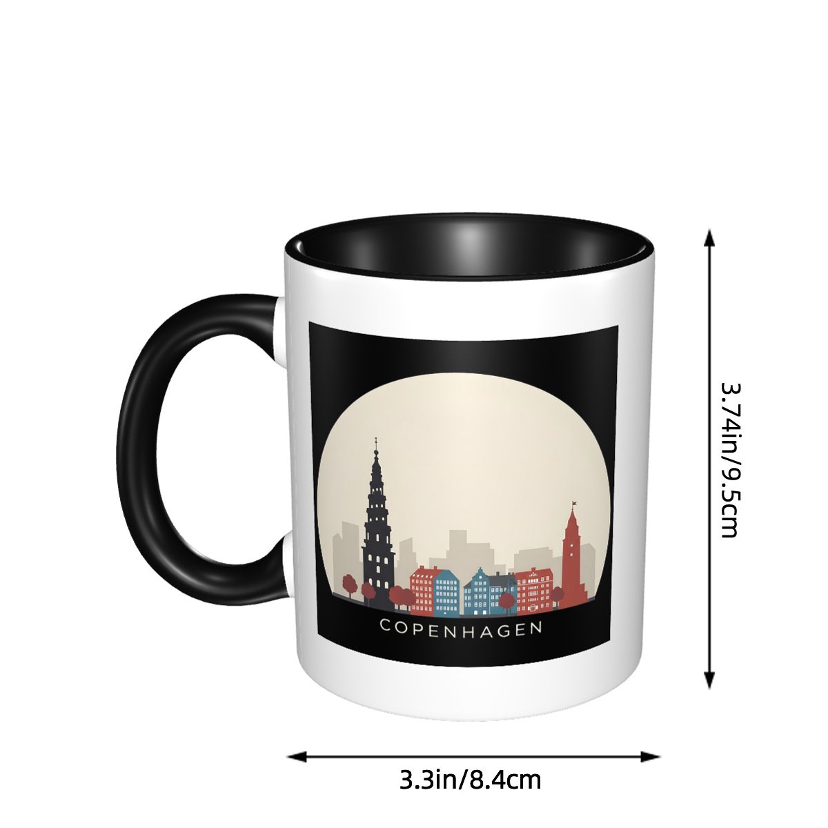 Mug Ikon Perjalanan Kopenhagen - Coffee Tea Icon ulasan dan harga
