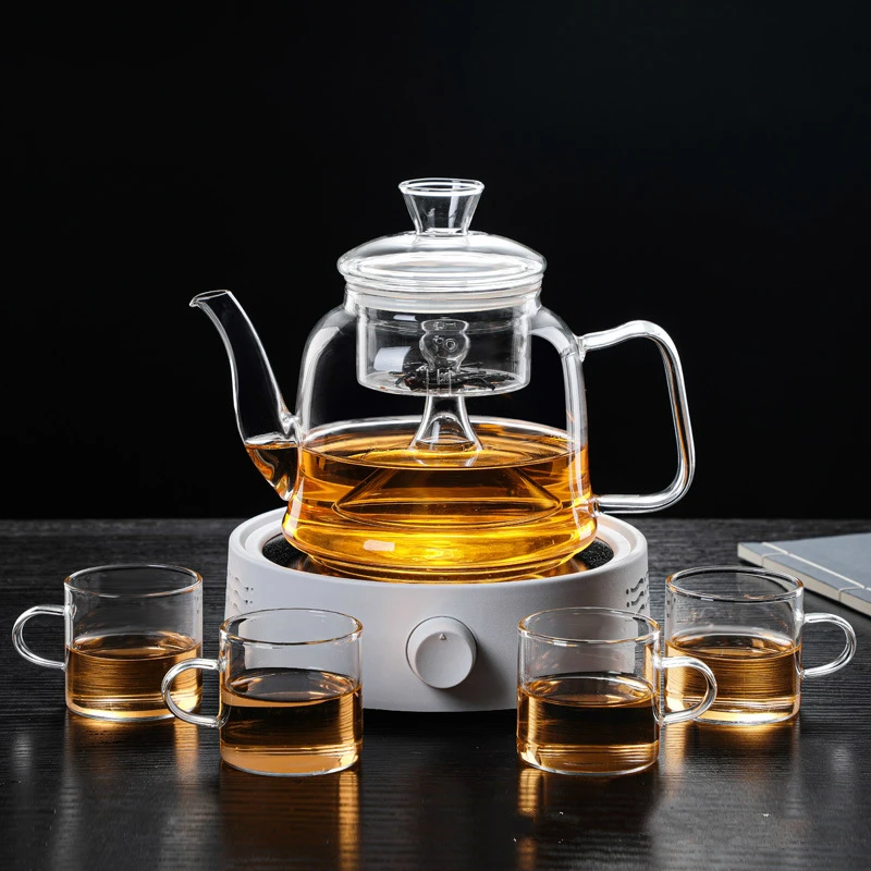 Teko air teko leher angsa, ket - French Press Glass ulasan dan harga