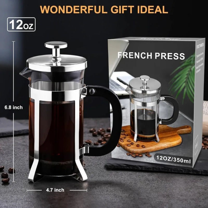 Mesin Kopi Perancis Filter Tek - French Press Glass ulasan dan harga