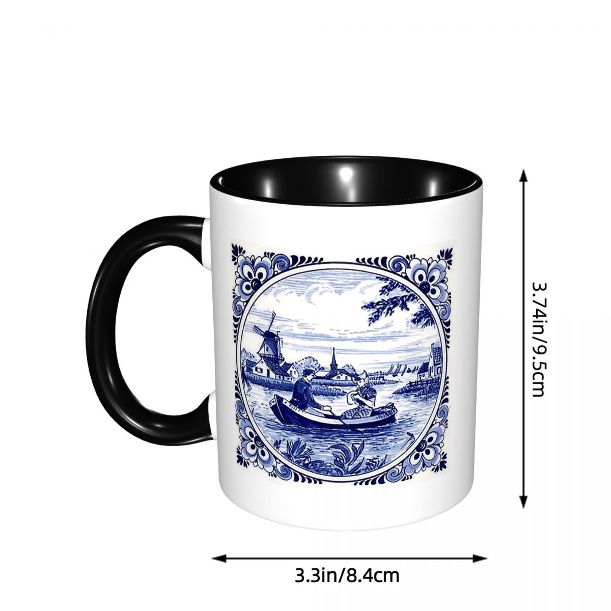 Mug Gereja Kincir Angin Delft  - Coffee Tea Friends ulasan dan harga