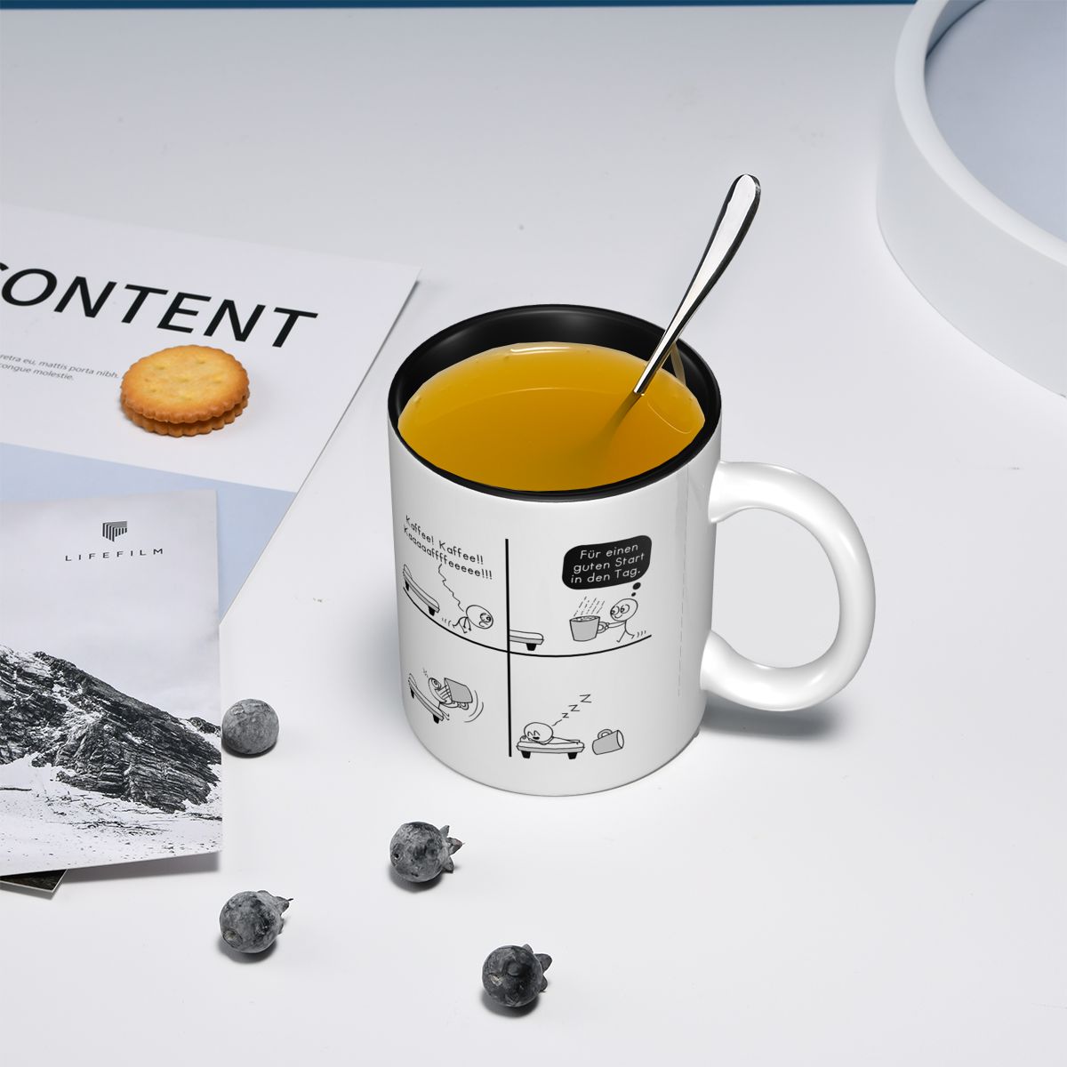 Mug Kopi Pagi Hari Cangkir Kop - Morning Tea Coffee ulasan dan harga