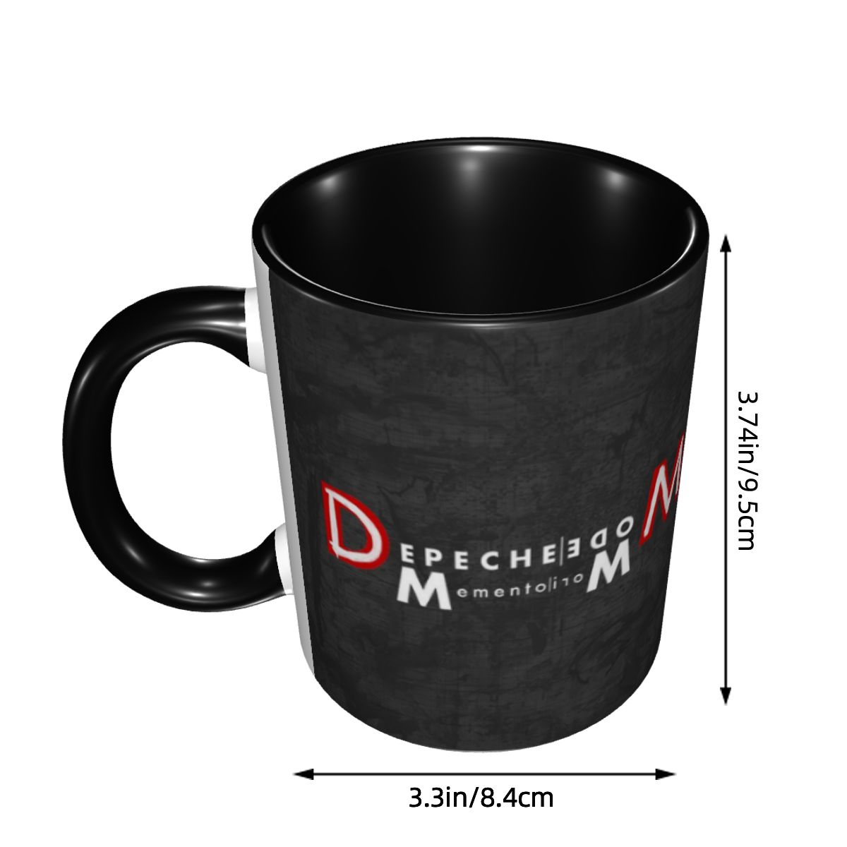 Mug Keramik DIY Custom Depeche - Water Tea And Coffee ulasan dan harga