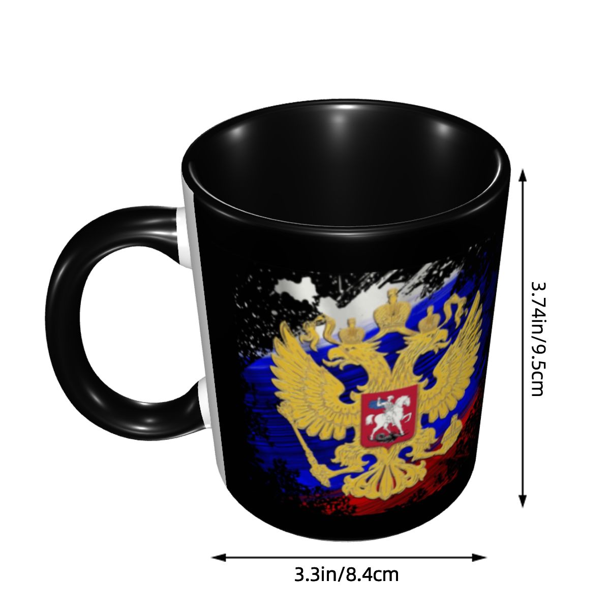 Mug Kopi Lambang Elang Rusia D - Water Tea And Coffee ulasan dan harga