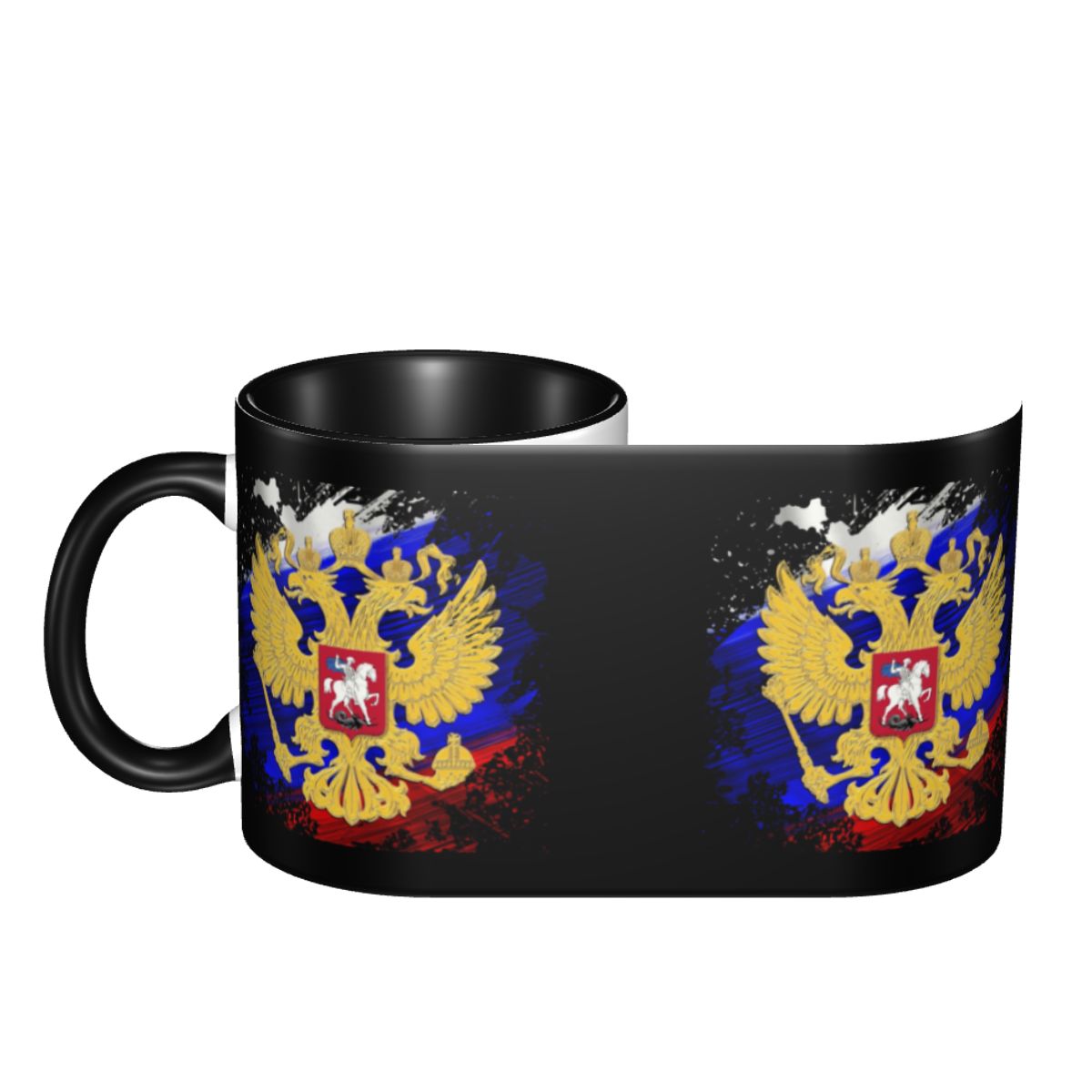 Mug Kopi Lambang Elang Rusia D - Water Tea And Coffee ulasan dan harga