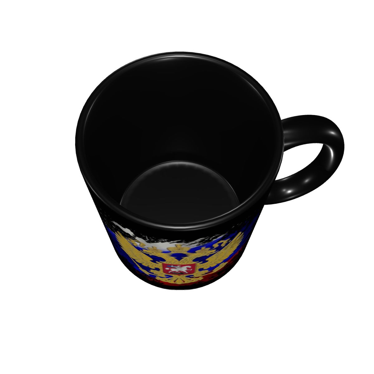 Mug Kopi Lambang Elang Rusia D - Water Tea And Coffee ulasan dan harga