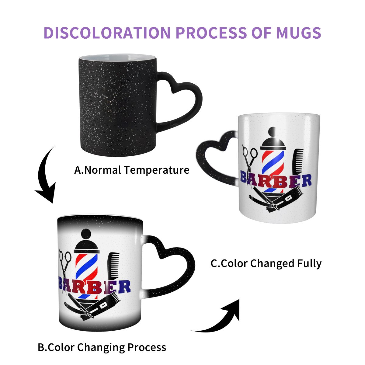 Ikon Barbershop Mug Penata Ram - Coffee Tea Icon ulasan dan harga
