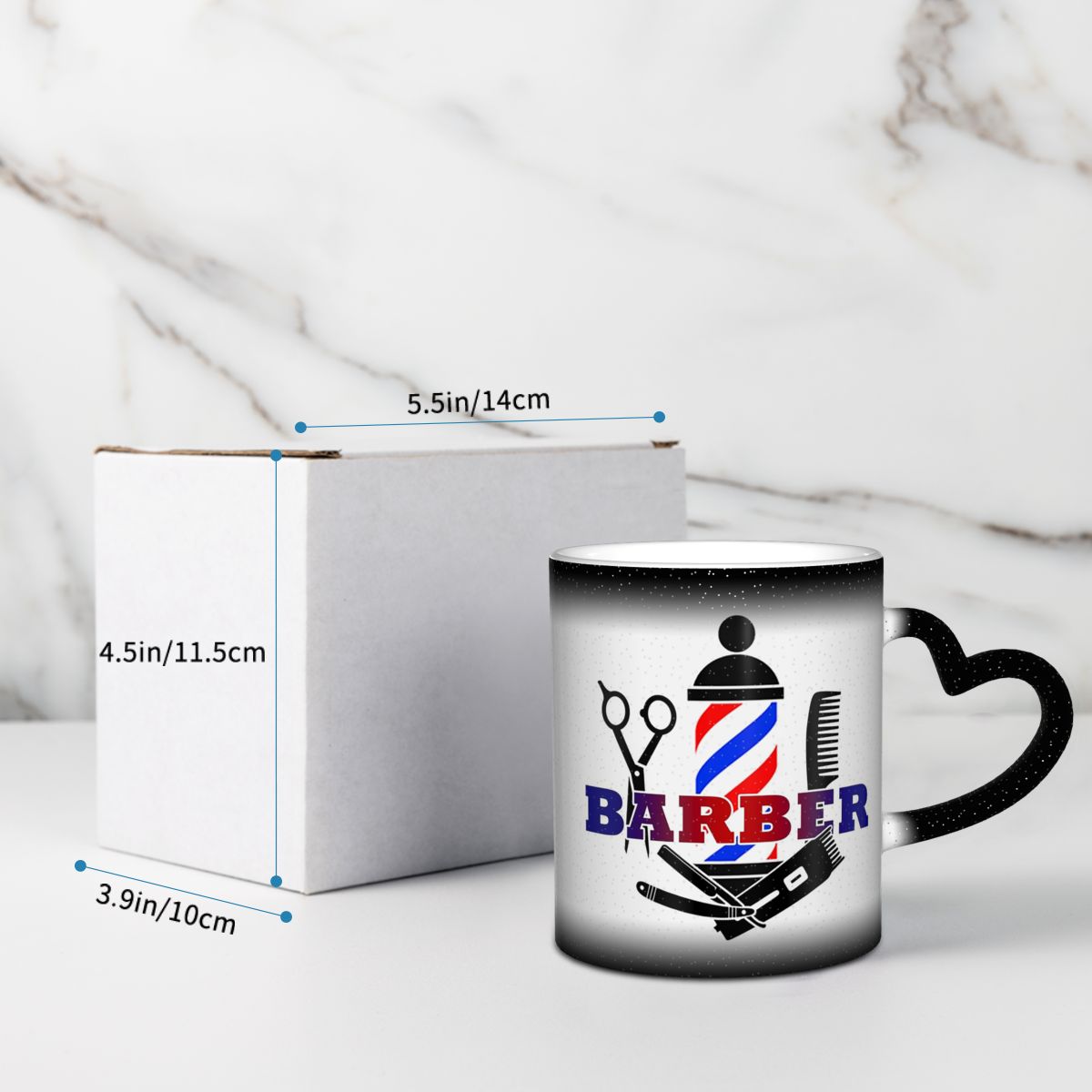Ikon Barbershop Mug Penata Ram - Coffee Tea Icon ulasan dan harga